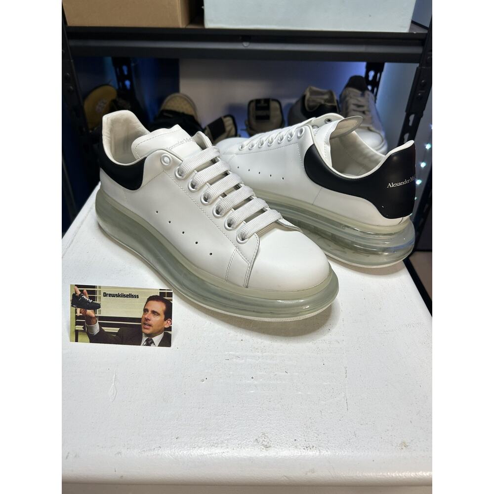 Alexander McQueen Oversized Men Clear Sole Sneakers Size 43.5 EU / 10.5 US